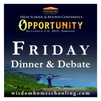Friday session, Banquet & Debate ONLY